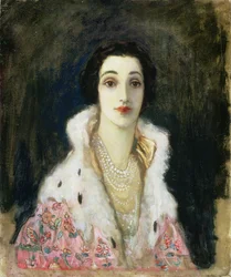 Muotokuva Rocksavagen kreivitärestä (Sybil Sassoon) 1922